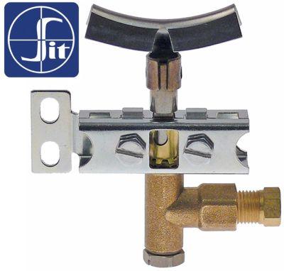 Tændbrænder Type Serie 100 med 3 flammer Dyse ø 35mm Gastilslutning 4mm SIT