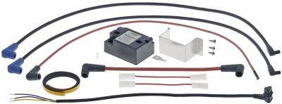 Tændgruppe Udgange 2 Mål 85x62x38mm BA 58/77mm Sæt 4-delt sekundær 28KV 50/60Hz Primær 230/240V