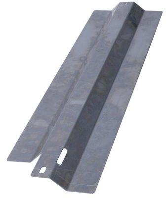 Afdækning CNS H 24mm L 550mm B 155mm til brænder