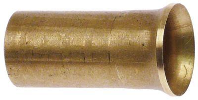Luftblanderør ID ø 18mm D1 ø 20mm D2 ø 234mm L 433mm Materialestyrke 1mm