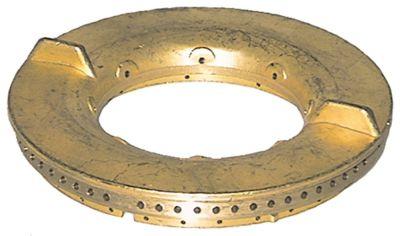 Brænderdæksel ø 105mm ID ø 54mm med midterhul 56kW D