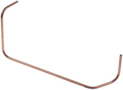 Tændgasledning Rør ø 4,6mm L 4300mm B 50mm H 100mm Metal Tilslutning Skruetilslutning
