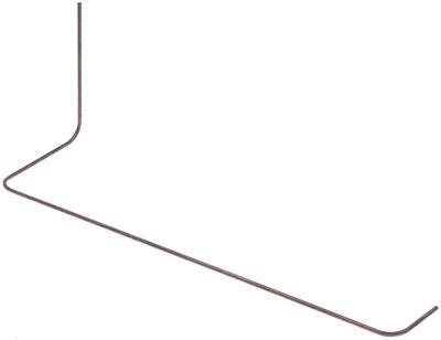 Tændgasledning Kobber L 430mm Rør ø 4mm H 140mm B 115mm