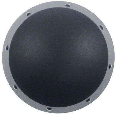 Knap ø 61mm Akse ø 6x4,6mm passer til LAINOX sort