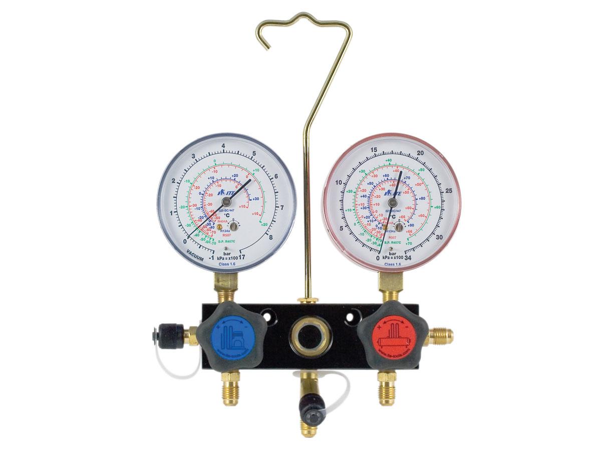 Manometersæt 2 vejs r134a