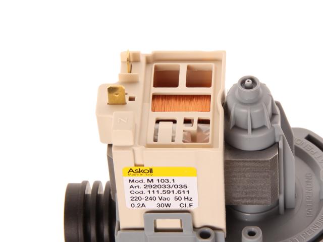 Afløbspumpe - Aeg, Electrolux, Ikea, Zanussi 