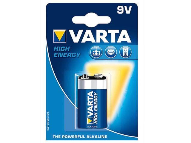 Batteri E 9V 6LR61          