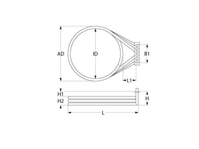 Ringvarme 3P 6.00kW 230V~