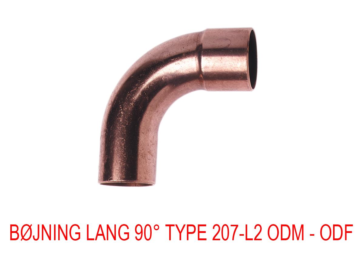 Bøjning-l2 90° 3/8