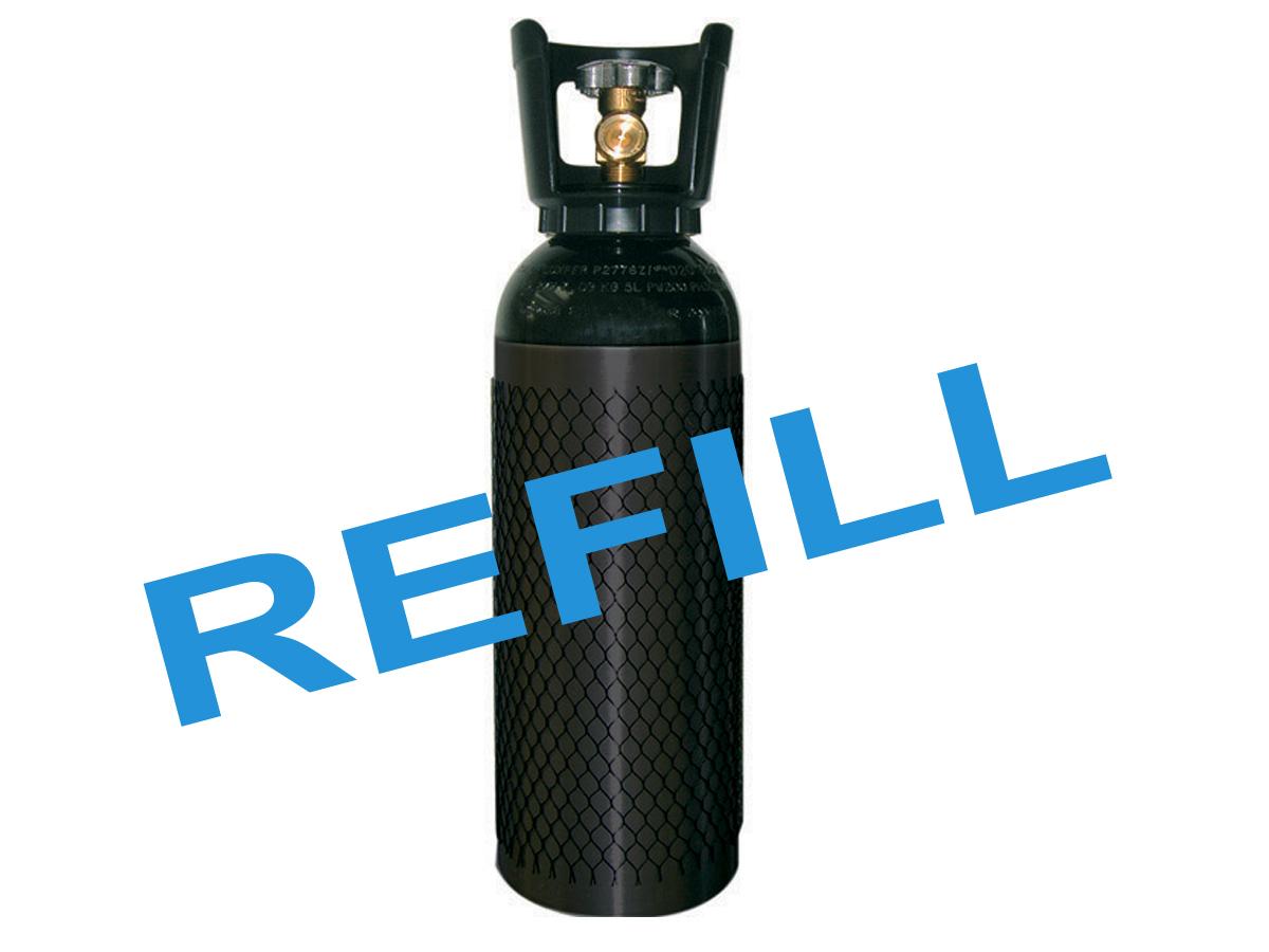 Nitrogen (N2) 1000 liter/5 kg REFILL *)