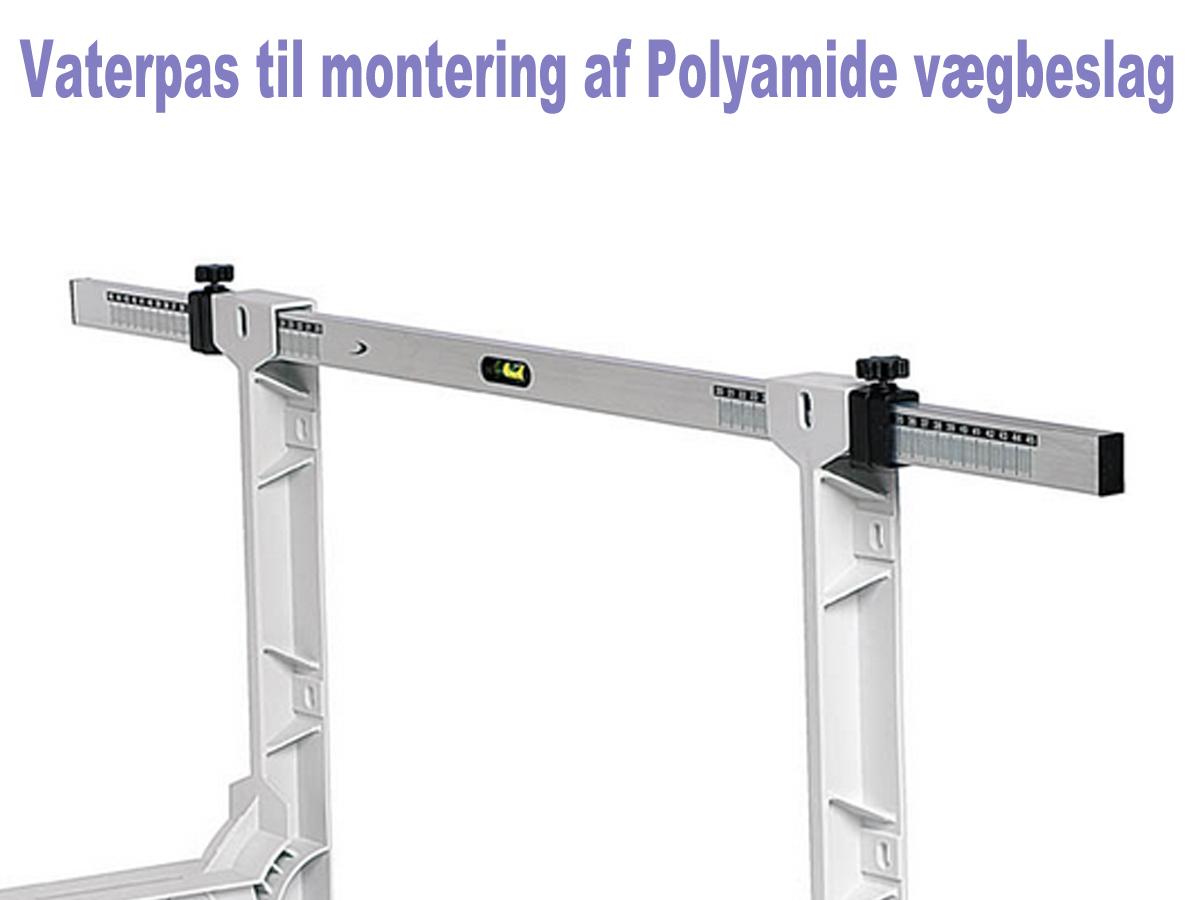 Vaterpas med monteringsskala