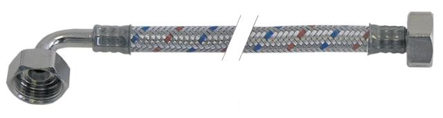 Tilgangsslange 90°C 2.0m metal
