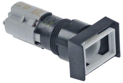 Tryktast 230V 1NC/1NO Indbygningsmål ø16mm