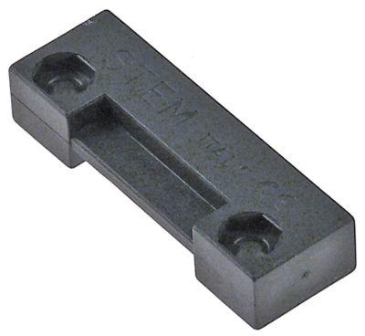 Magnet LA 30mm ø 33mm H 8mm L 40mm B 13mm M3