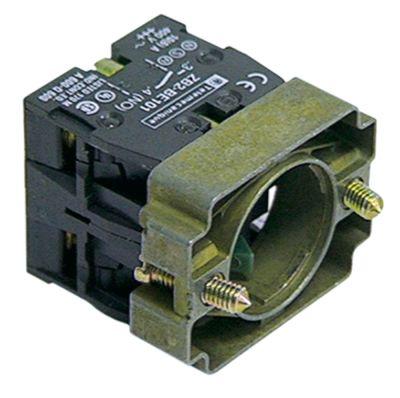 Kontaktblok 1NO med holder