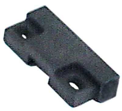 Magnet LA 26mm H 8mm L 37mm B 16mm Hul ø 4mm M4