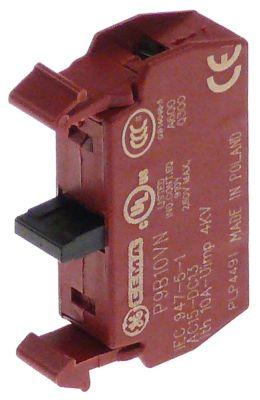 Kontaktblok brun 1NO P9B10VN GENERAL ELECTRIC 10A maks 400V