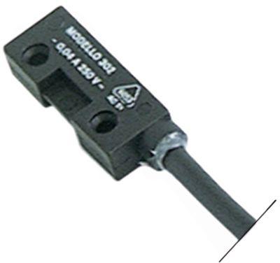 Magnetkontakt 250V 1A Tilslutning Stik Kabellængde 290mm L 36mm B 13mm 1NO P maks. 50W