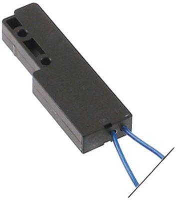 Magnetkontakt 250V 4A Tilslutning Fladstik 6,3 mm Kabellængde 80mm L 65mm B 20mm 1NO P maks. 100W