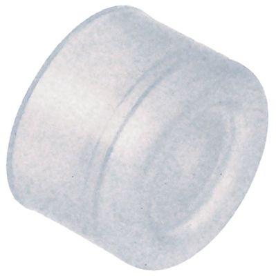 Beskyttelseshætte transparent UD ø 30mm H 21mm til tryktast