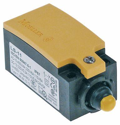 Positionskontakt Plastik 1NO/1NC 230V 3A H 33mm L 75mm B 31mm BA 22mm Kapslingsklasse IP66