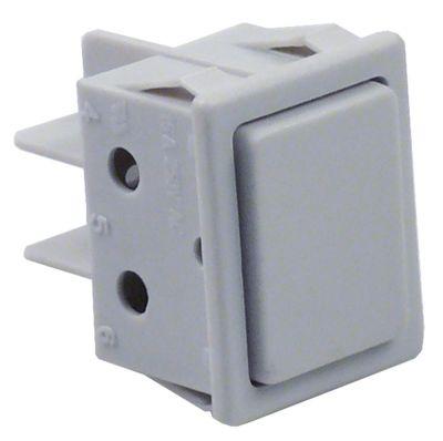 Blindelement Indbygningsmål 30x22mm  - firkantet  - passer til Vippekontakt Udvendige mål 30x22mm