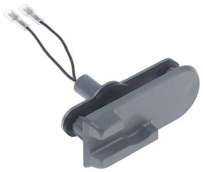 Magnetkontakt 12V 5A L1 85mm Tilslutning Fladstik 6,3 mm L 35mm 1NO P maks. 6W