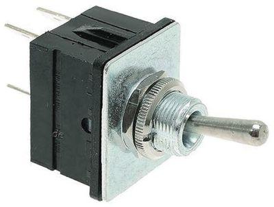 Vippeafbryder 250V 2CO 15A Gevind M12x0,75 ON-OFF