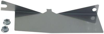 Afdækning til motor L 230mm