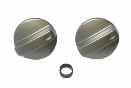 Knap sølv / silver emhætte
