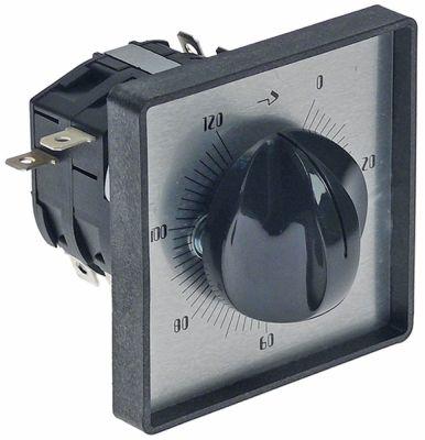 Tidsafbryder C53 4-polet Løbetid 120min 2NO/2NC Permanent stilling Nej Akse  -mm Akselængde 24mm