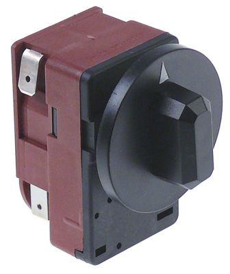 Tidsafbryder C20 2-polet Løbetid 5min 2NO Akselængde 20mm BA 28mm Akse ø 6x4,6mm