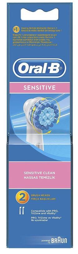 Oral-B tandbørster Sensitive Clean 2 stk.