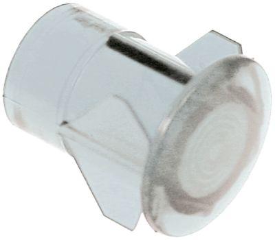 Lampeglas hvid  ø13mm