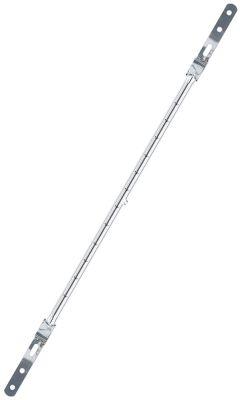 Infrarødlampe Fatning x 235V 1000W L 365mm  - gennemsigtig Glas L 338mm OSRAM