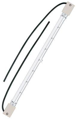 Infrarødlampe Fatning Z-keramik 235V 1000W L 349mm Kabellængde 200mm HALOTHERM gennemsigtig OSR