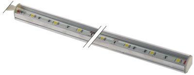 LED-liste L 1320mm Aluminium H 20mm B 20mm 1m