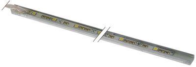 LED-liste L 500mm Kabellængde 900mm Aluminium H 7mm B 19mm