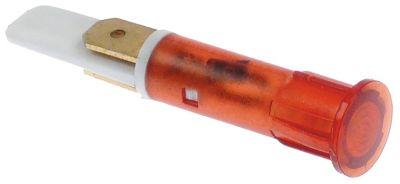 Kontrollampe rød 400v ø10mm