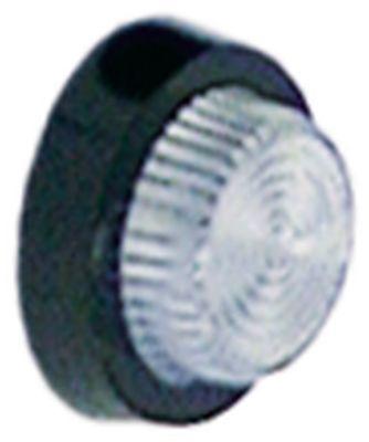 Lampeglas hvid/klartil sokkel 26439