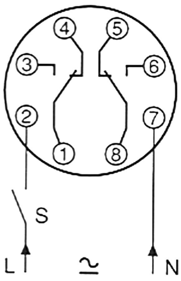 time relay OMRON H3CR-F8 time range 1.2s-30h100-240VAC 2x5A mounting measurements 45x45mm 2CO