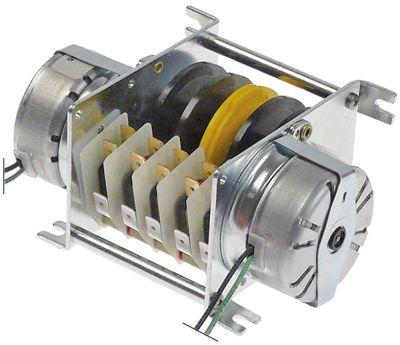 Timer HL5M16 Kamre 5 Løbetid 40s / 150s 230V Akse ø  -mm CEM Motorer 2