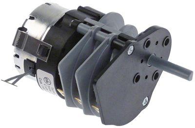Timer 11903F1 Kamre 3 Løbetid 240s 230V Akse ø 6x4,6mm Akselængde 28mm CDC Motorer 1
