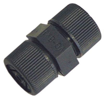 Slangetilslutning lige Slange ø 4x6-6x8mm