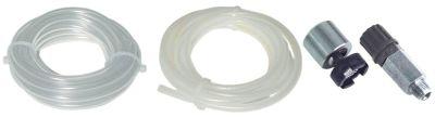Monteringssæt PVC/nylonslange transparent Afspændingsmiddel Slangetype 4x6mm