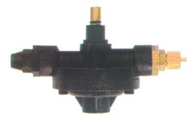 Doseringsanordning Indgang 4x6mm Hjælpetryk M12x1 Afspændingsmiddel Type 2000 GERMAC KODE VNR/