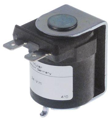 Magnetspole Tilslutning Fladstik 6,3 mm 24VDC