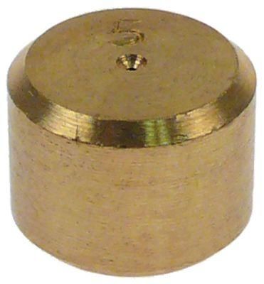 Reduktion Messing ID ø 5 UD ø 12mm til magnetventil