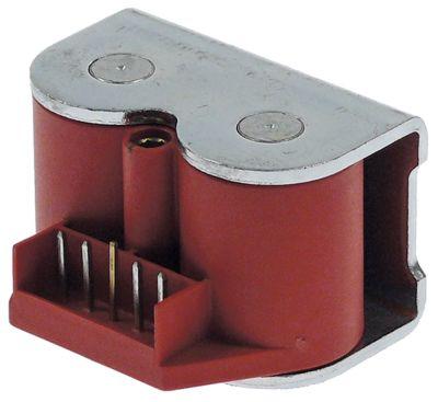Magnetspole H 405mm L 58mm B 37mm Indføring ø 105mm 230VAC