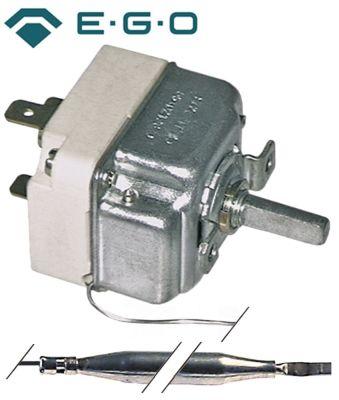 Termostat T.maks. 211°C 1-polet 1CO 16A Føler ø 6mm Føler L 74mm Kapillærrør 1500mm